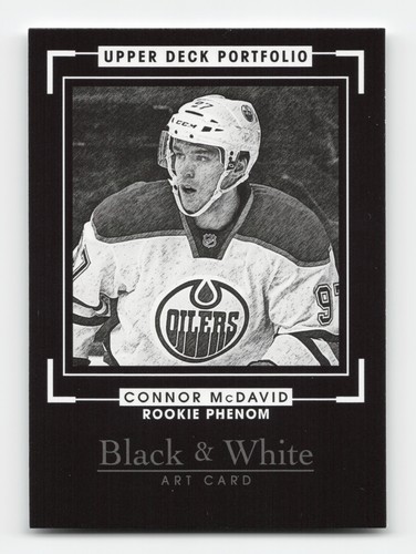 Connor McDavid #340 2015 Upper Deck Portfolio card