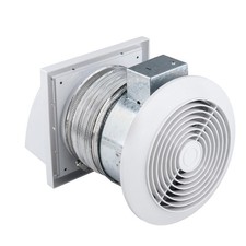 6 Inch Through Wall Exhaust Fan 80 CFM 4.0 Sones Bathroom Wall Ventilation
