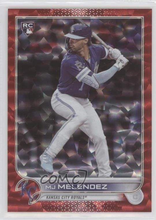 2022 Topps Update Red Foil 65/199 MJ Melendez #US223 Rookie RC 13gh