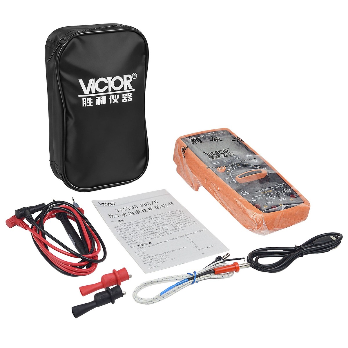 VICTOR 86B USB Interface High-precision Multifunctional Digital