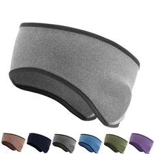 Winter Ear Warmers Ear Muffs Fleece Head Band Running Ski Headband for Men Women