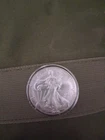 2000  Walking Liberty American Eagle 1 oz Fine .999 Silver Dollar Great Toning!