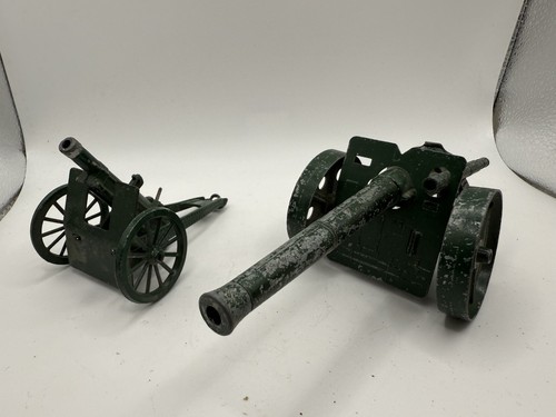 Britains Military Artillery Vehicles Bundle X2 Vintage Diecast