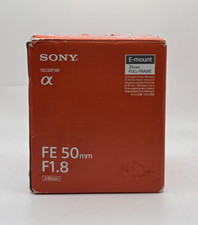 Sony FE 50mm F1.8 Full frame Prime E-Mount Lens SEL50F18F