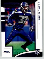 Tre Flowers 2018 Panini Rookies & Stars Purple 196 Seattle Seahawks Rookie