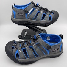 Keen Newport H2 Sandals Big Kids Youth Size US 5 Magnet/Brilliant Blue