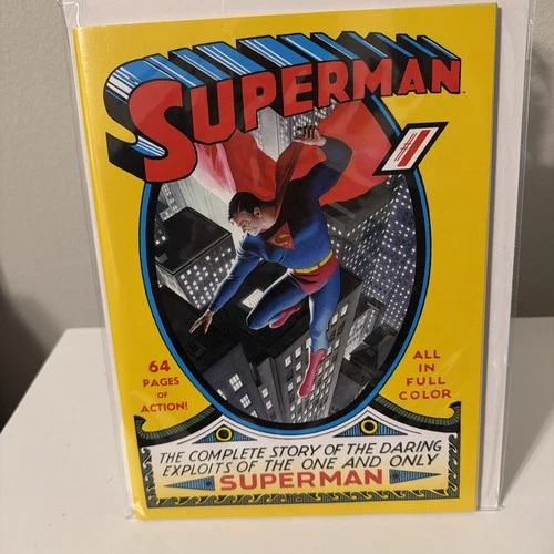 Superman #1 Alex Ross SDCC 2025 Exclusive Vintage Tribute Variant