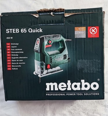 Metabo Step 65 Quick .Variable Speed Jig Saw
