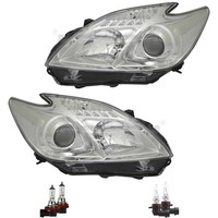 Scheinwerfer Set Rechts & Links H11/HB3 FüR Toyota Prius _W3_ Inkl. Osram Lampen