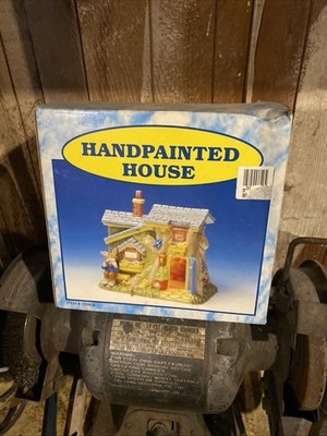 Cracker Barrel Hand Painted Easter House Item 209808