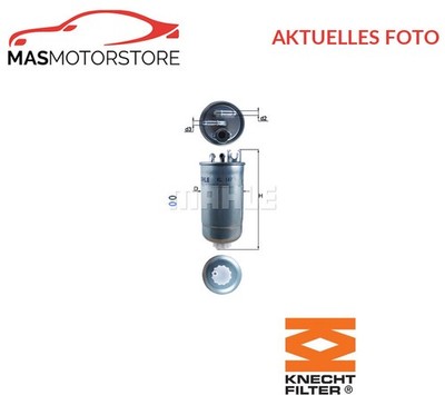 KRAFTSTOFFFILTER KNECHT KL 147D P FÜR MULTICAR TREMO CARRIER, CARRIER S 63KW
