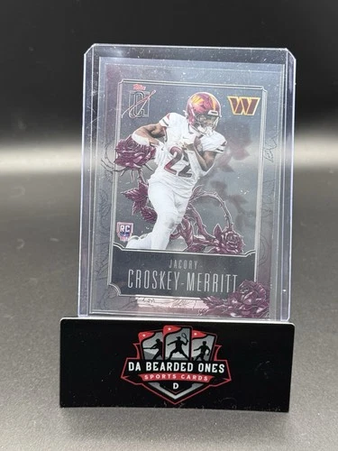 2025 Topps Signature Jacory Croskey-Merritt Base (RAW)