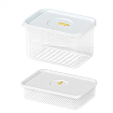 Food Grade Meat Storage Box With Lid Thickened Refrigerator Freezer Containers