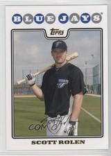 2008 Topps Update Gold Foil Scott Rolen #UH180 HOF 0o1
