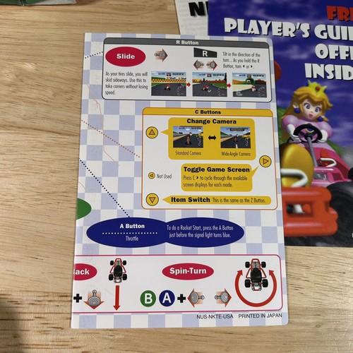 Mario Kart 64 (Nintendo 64 N64) CIB 100% Komplett In Box Getestet Original - Bild 8 von 14