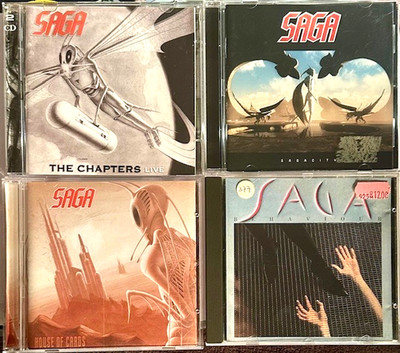 SAGA 5CD ALBEN ALBEN ORIGINAL.
