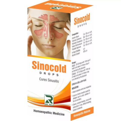 Dr Raj Sinocold Drops (30ml) congestion, headache, Sneezing, blocked nose