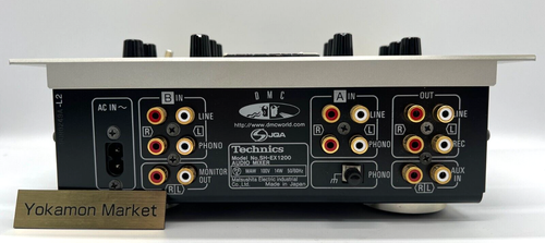 TECHNICS SH-EX1200 Silver Professional DJ Mixer 4-channel AC100V In Stock - Picture 4 of 11
