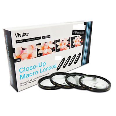 58mm MACRO CLOSE UP KIT +1 +2 +4 +10 CANON EOS XSI T3I T4 T4I T5 T5I X5 XT 1000D