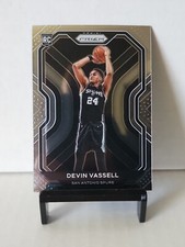 DEVIN VASSELL 2020-21 Panini PRIZM Chrome Base ROOKIE CARD #252 San Antonio. rookie card picture