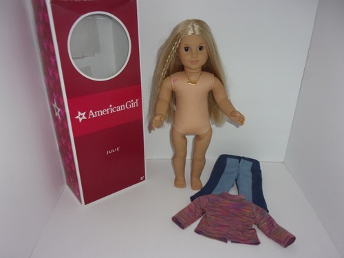 American Girl Doll Julie Pleasant Co 1st ed. meet outfit w original box GUC - Picture 2 of 20