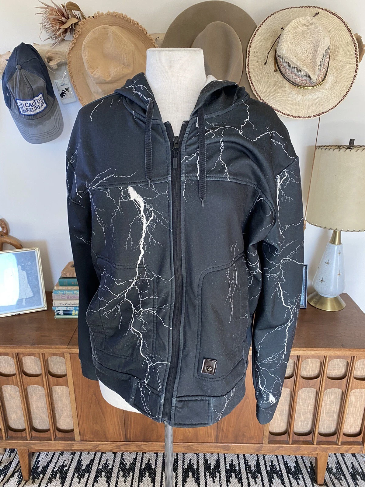 Rossignol Lightning Storm Jacket Fleece Lined With Full Zip Unisex Medium