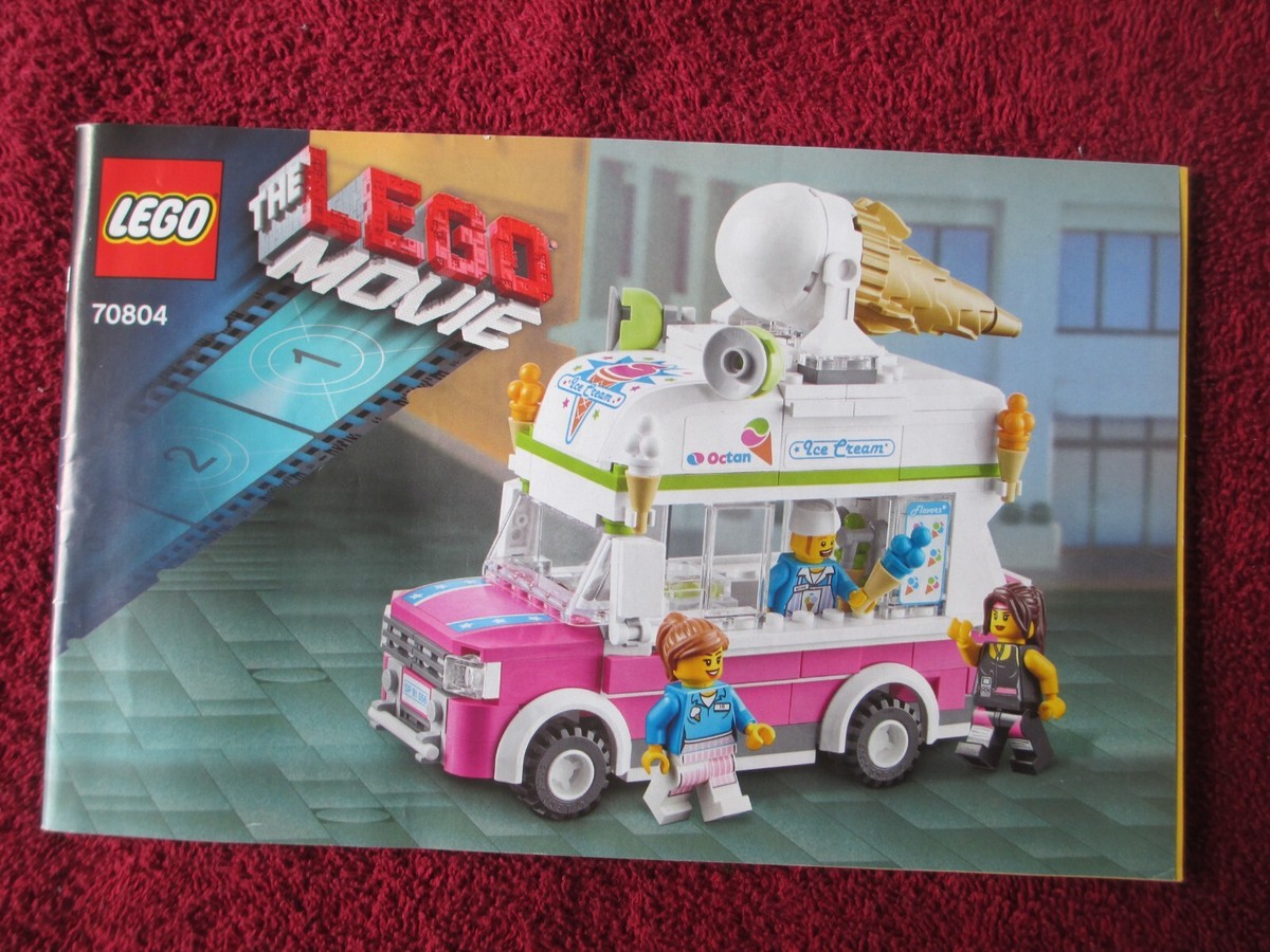 Instructions Lego Movie Ice Cream Van Genuine Original Lego The
