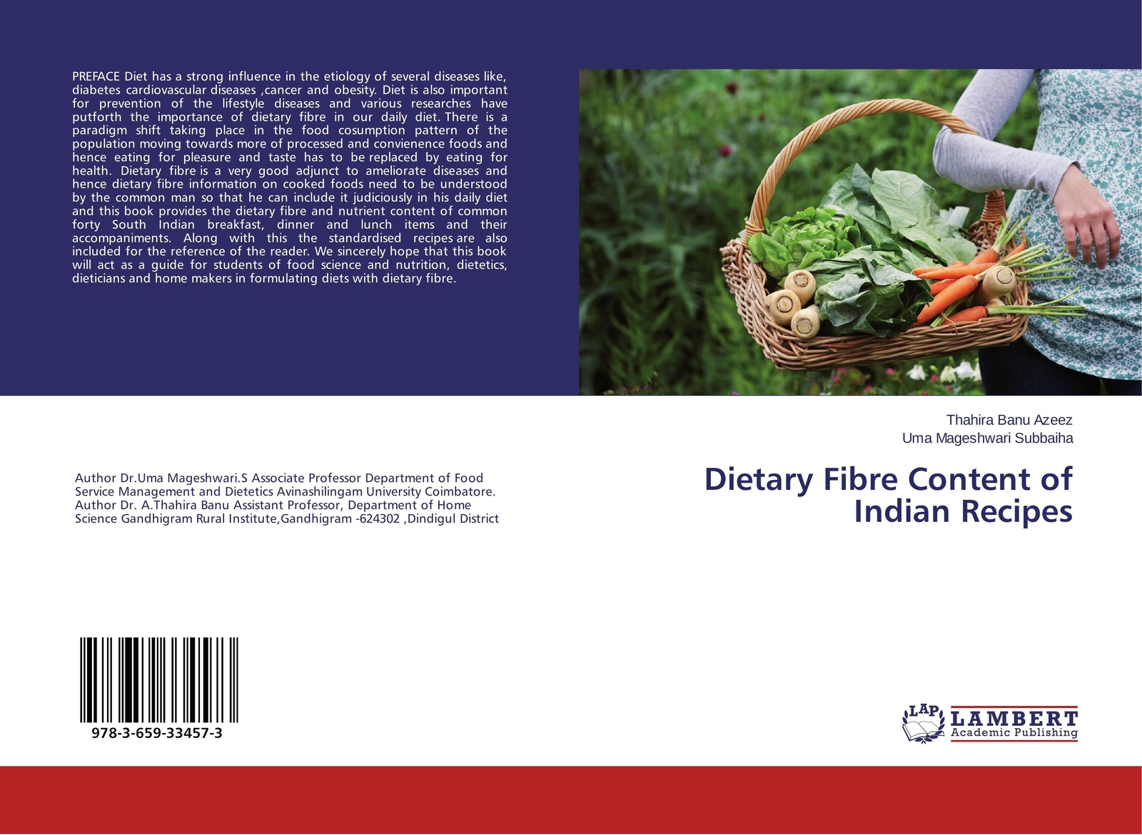 Thumbnail - Thahira Banu Azeez (u. A.) | Dietary Fibre Content Of Indian Recipes |