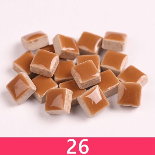 1cm 200g Carré Céramique Mosaïque Tuiles Main Matériaux DIY Mural Art Décoration - Afbeelding 50 van 50
