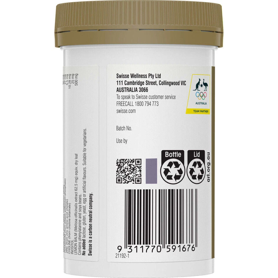 Swisse Ultiboost Mega B+ 60 comprimidos Foto 3 de 3