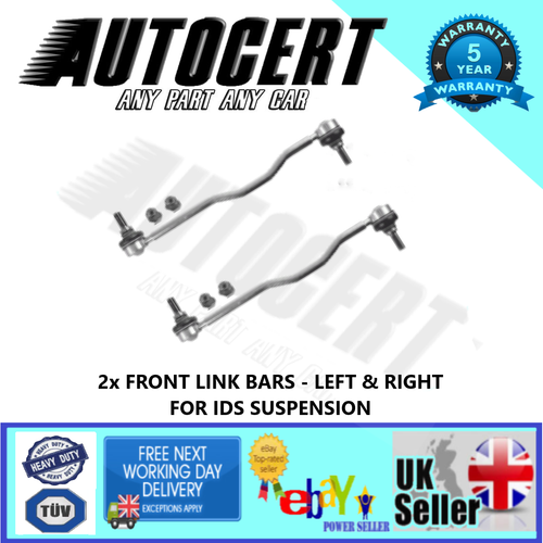 VAUXHALL ASTRA H 20052009 FRONT ANTI ROLL BAR / DROP LINK BARS WITH