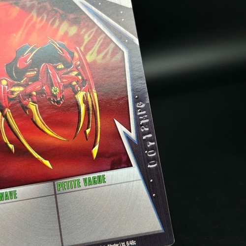 Tarjeta de puerta metálica Bakugan SMALL WAVE PLATEADA 2009 BA1102-GA-SM-GBL 6/48c impresa - Imagen 2 de 8