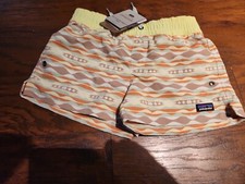Patagonia Girls Baggies Shorts Costa Rica NetPlus M Brand New
