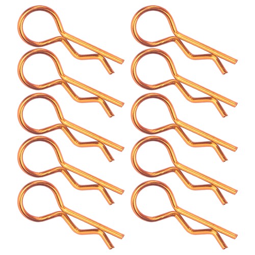 (Green)10Pcs RC Car Shell Clip RShape Metal Body Clips Pins For 1/5 1/6 1/8 - Picture 20 of 27