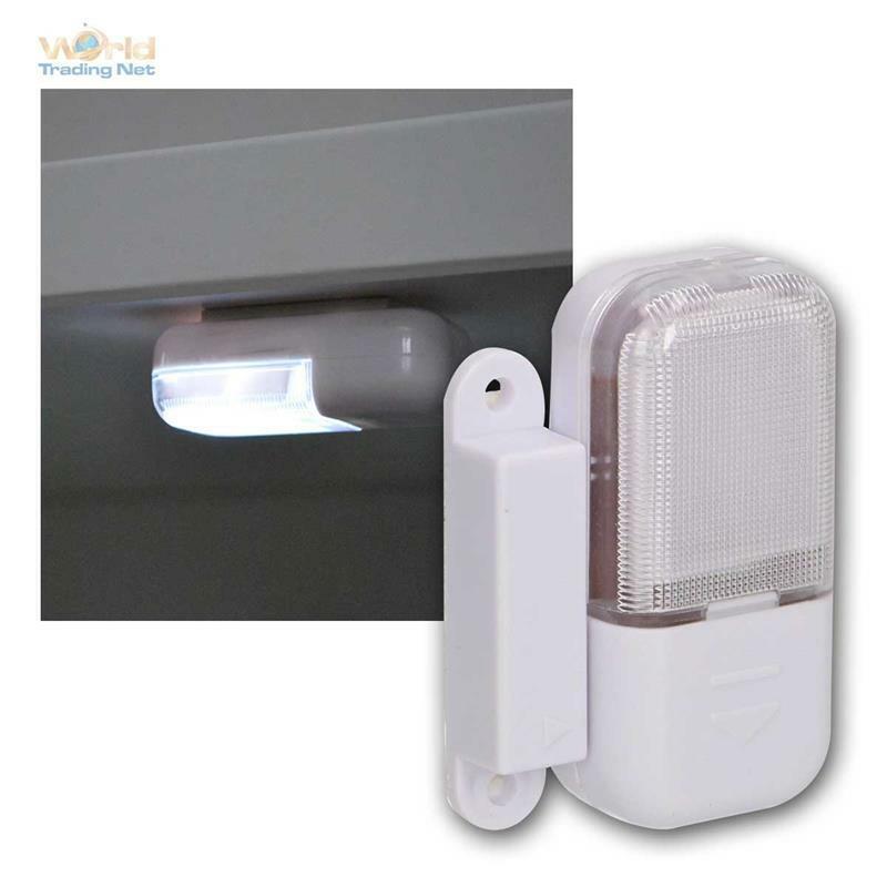 Automatic LED CLOSET LAMP Magnetic Lamp Easy-to-use contact Batter Cordless Superlatite