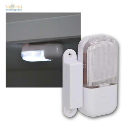 automatische LED Schrank-Leuchte Magnetkontakt, Lampe kabellos batteriebetrieben