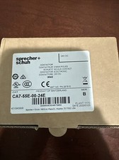 CA7-55E-00-24E, Sprecher  Schuh, 55A Non-Reversing Three Pole Contactor NEW OEM