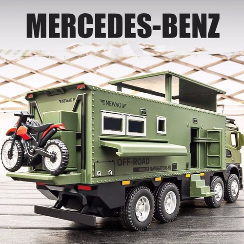 1:24 Mercedes Benz Nomadism Alu Modellauto Sound & Beleuchtung Spielzeug - Bild 1 von 18
