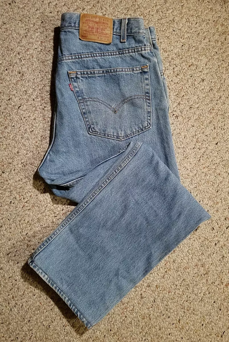 Levis 505 deals red tab jeans
