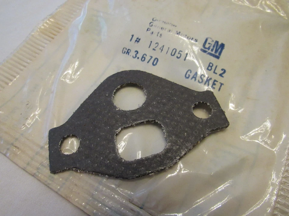 Junta de válvula ERG GM 1241051 Caddy Calais Deville Fleetwood 1973-75 nuevo de lote Foto 3 de 4