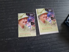 AUSTRALIA 2010 SG 3372-3373 QUEENS BIRTHDAY MNH