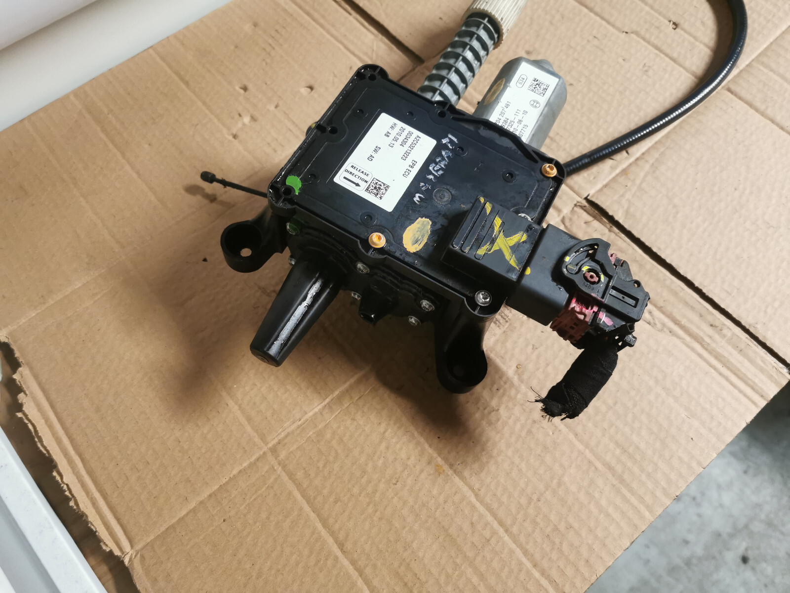 MASERATI GRANTURISMO M145 2008 ELECTRIC PARKING BRAKE MODULE