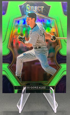 2023 Luis Gonzalez /75 Panini Select Premier Level Neon Green Prizm /75 #145