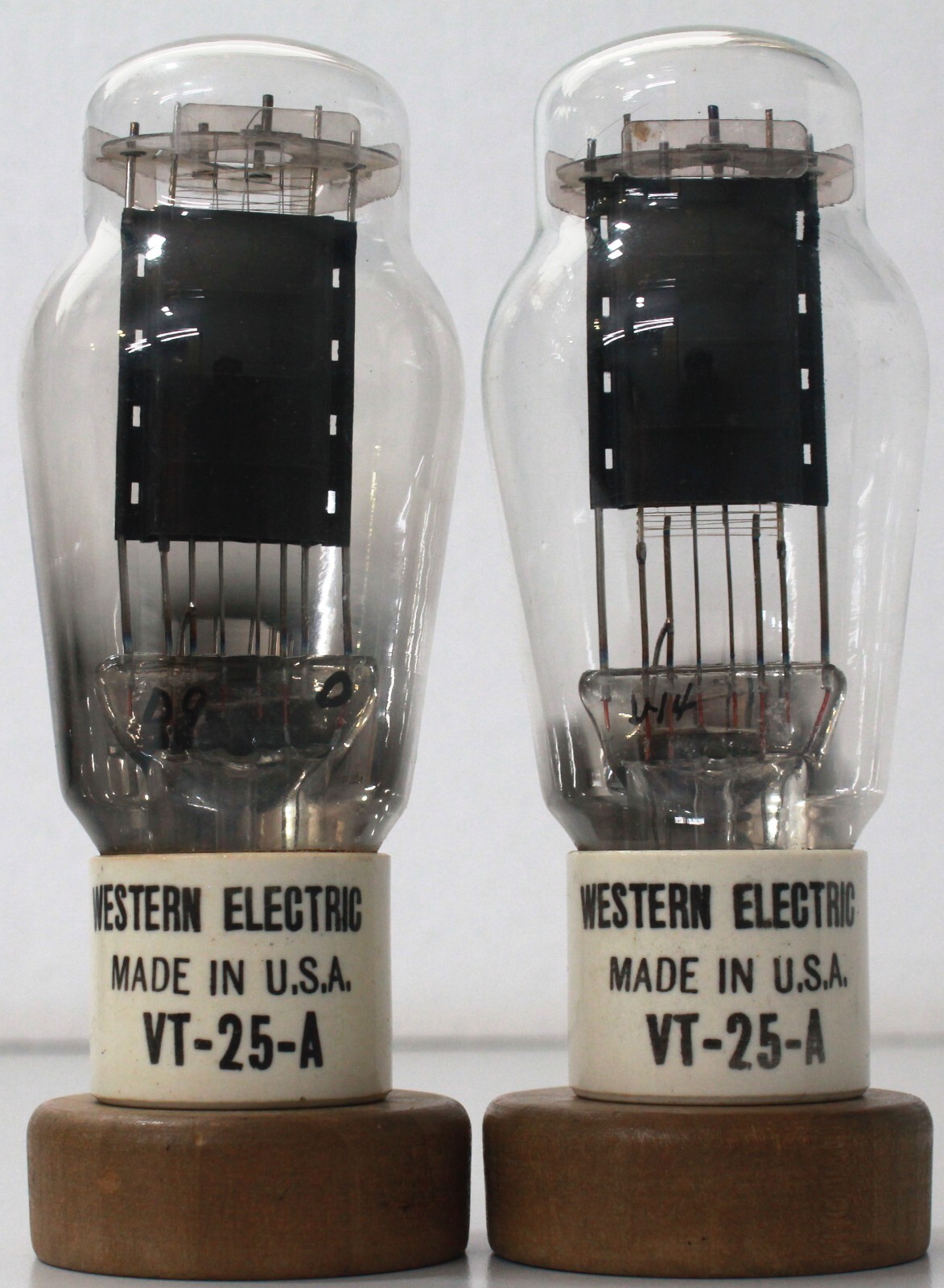 Western Electric VT25A Gold Grids Square Getter One Pair Super Rare eBay