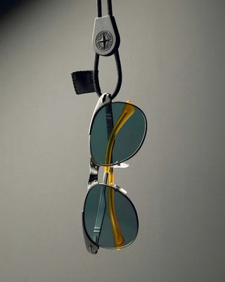 STONE ISLAND X PERSOL PO2470S PILOT FRAME SUNGLASSES cp Occhiali da sole 