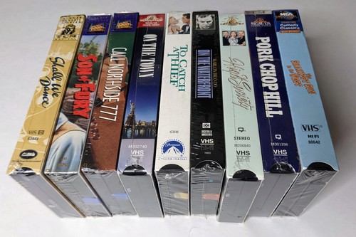 Lot 9 New Sealed VHS Classic Movies Astaire Sinatra Grant Stewart Brando 40s 50s - Picture 3 of 3