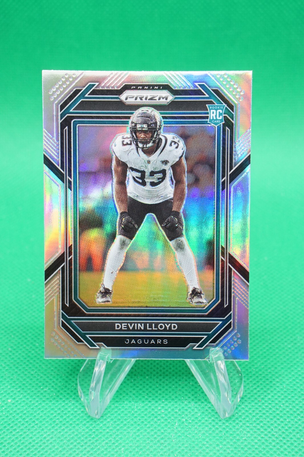 2022 Prizm Rookies Prizm Silver #376 Devin Lloyd Jacksonville Jaguars BG6