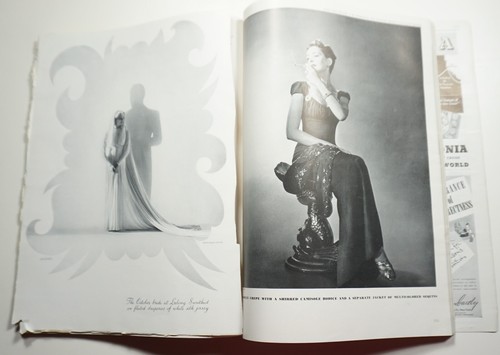 Harper's Bazaar October 1938 Women's Fashion Magazine A.M. Cassandre Paris - Picture 7 of 8
