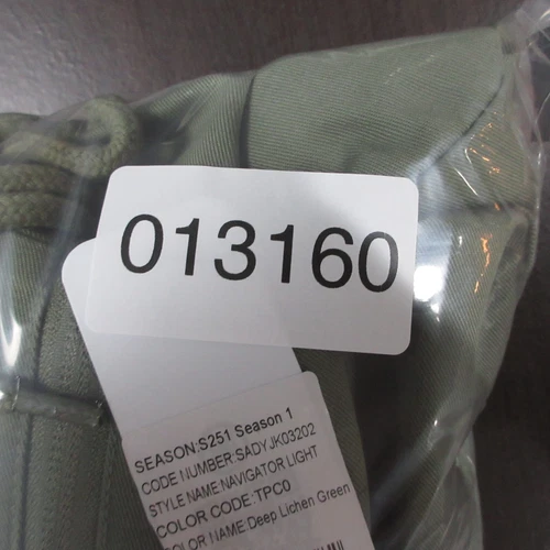 DC Jacket Mens Medium Green Solid Re/Solve Navigator Windbreaker Lightweight NWT image 12