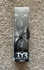 TYR -BLACKOPS - K140 EV Racing Goggle - Black with Smoke Lens   NEW  